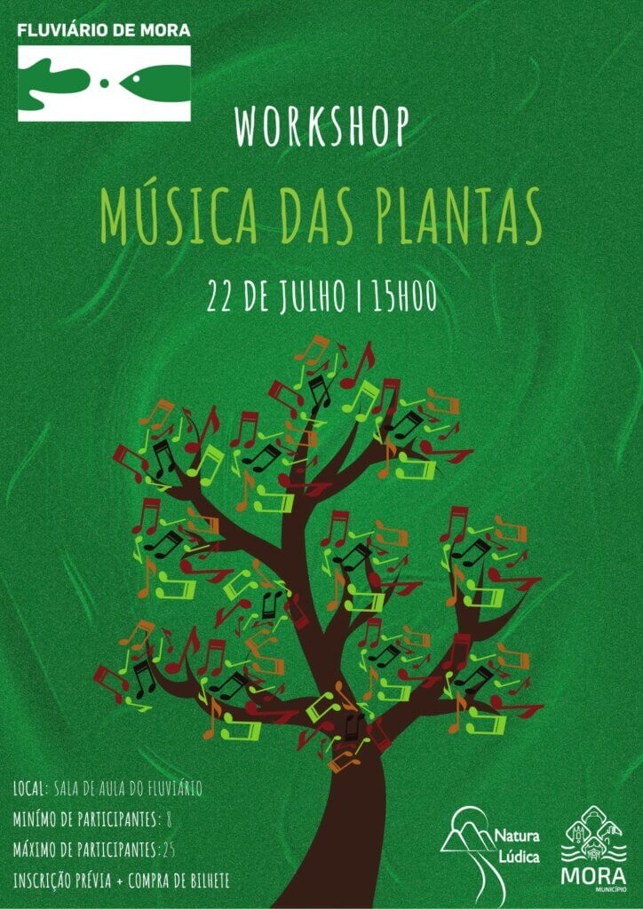 cartaz musica plantas