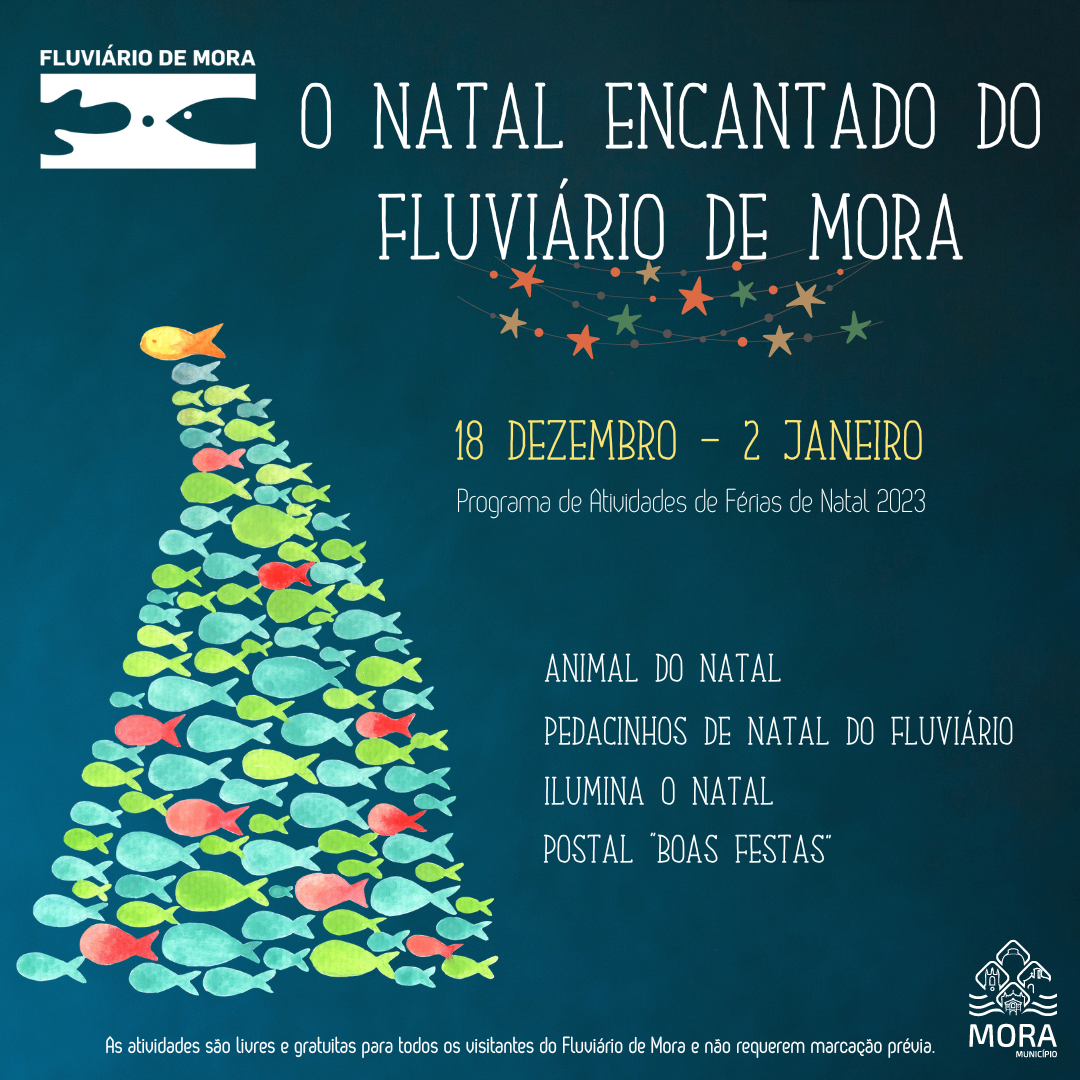 O Natal Encantado do Fluviario de Mora