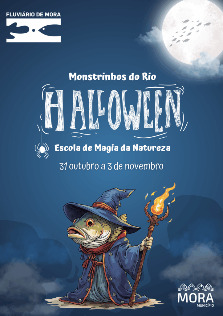 Escola de Magia da Natureza - Halloween no Fluviário de Mora Fluviario Halloween 2025 A3