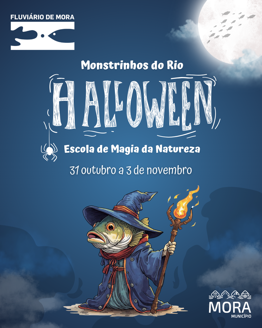 Fluviario Halloween 2025 Redes